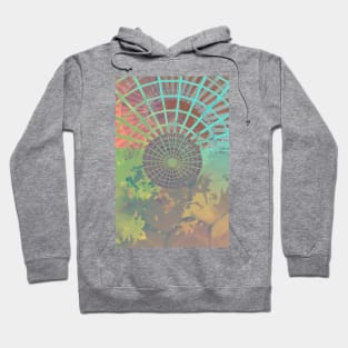 Ascending Spiral Stairway and Mandala Hoodie